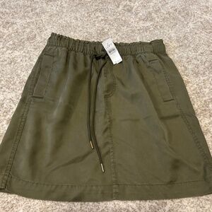 Dark Green Loft Skirt